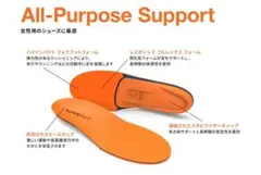 【未使用】スーパーフィート　オレンジ　インソール　中敷き　23.0-25.0cm