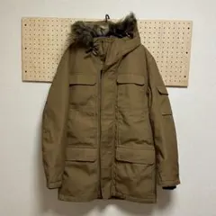 H&M ダックジャケット　ファー付き　Mサイズ