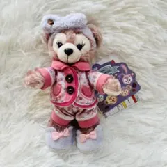 ディズニー　シェリーメイ　ぬいぐるみバッジ　オータムスリープオーバー　2018