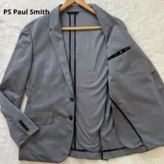 PS Paul Smith コットンジャージー 2Bジャケット ストレッチ 灰