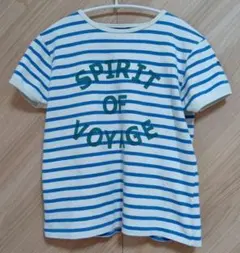 Le minor　ルミノア　ボーダー　ボーダーTシャツ　　ロゴT　ブルーのサムネイル