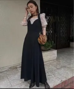 Ameri vintage clione sleeve dress