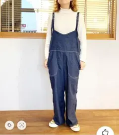 ☆期間限定☆ドミンゴ D.M.G 甘織デニム サロペット 23SS 日本製