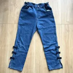 スラップスリップ デニムパンツ 140 女の子