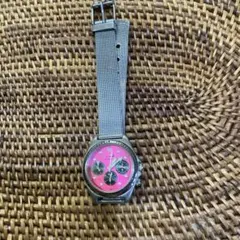 ピンクダイヤル クロノグラフ腕時計のサムネイル