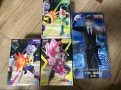 ハンター×ハンター フィギュア 4体セット ゴン　キルア　ヒソカ　クロロ
