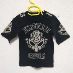 ヒステリックミニ Tシャツ 90サイズ ブラック