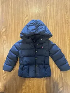 ラルフローレン　ダウンコート　ネイビー　フードPolo Ralph Lauren