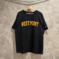 新品未使用 チャンピオン WEST POINT ミリタリー カレッジ Tシャツ