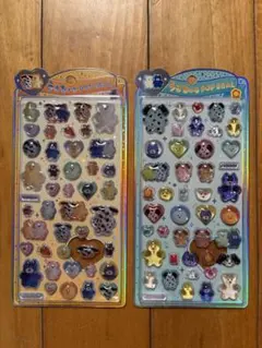 【正規品】mojojojo うるちゅるポップシール セット　モジョジョジョ