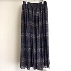 ADAM ET POPE フレアスカート フリーサイズ ウエストゴム