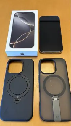 【美品】iPhone 16 Pro ナチュラルチタニウム 256GB オマケあり