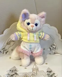 【お顔厳選】リーナベル ぬいぐるみバッジ イースター　ディズニーシー