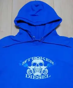 ◎プルオーバーパーカー【3XL】ブルー ビッグサイズ