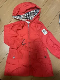 Burberry whether proof ナイロンジャケット赤3Y 98cm