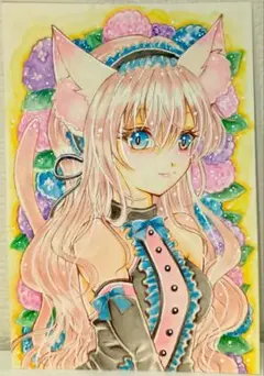メ*8様 手描き アナログイラスト【サマーバケーション‎‎☆ミ】 - メルカリ