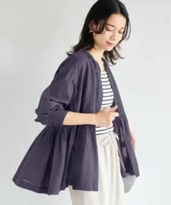 グリーンレーベルリラクシング　結論シリーズ　全方位映えブラウス