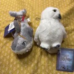 【未使用品】USJ JAWS ぬいぐるみ & ハリーポッター　フクロウ