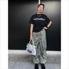 【菊乃さん着用】No Problemo SS TEE ブラック L 美品