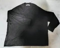 アメリカンホリック　Vネック ニット　黒　 Lサイズ