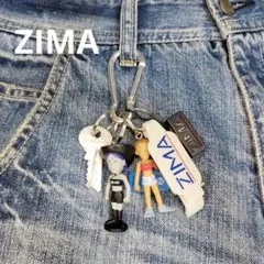 K882　ZIMA　ジーマ　アメリカヴィンテージキー＆カラビナキーホルダーセット