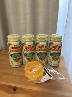 明治　ほほえみらくらくミルク　4本セット　アタッチメント付き