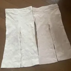 プティマイン ハート模様レギンス2点セット