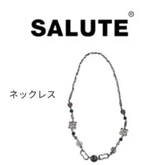 Salute ネックレス フラワー サボテン モチーフ