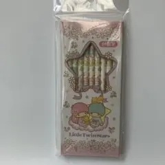 サンリオ　キキララ　リトルツインスターズ　色鉛筆セット　コジカ　平成レトロ