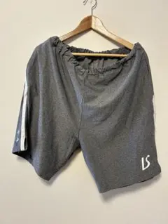 LS グレー ハーフパンツ XXL