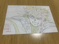 鬼滅の刃 原画 線画 ポストカード 無限列車編 煉獄