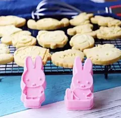 新品未使用　ミッフィー　うさちゃん　お菓子　お弁当　クッキー型抜き　スタンプ