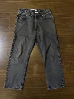出*中様 Levi's 505 W34 L29 ブラックデニム　グレー　良色