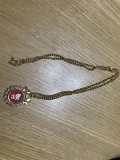 ハローキティ ネックレス 金色