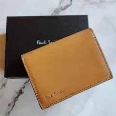 ポールスミス 名刺入れ 定期入れ オールドレザー カードケース 定期ケース