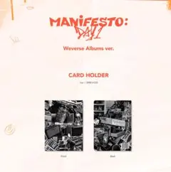 ENHYPEN MANIFESTO: DAY 1 カードホルダー