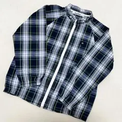 ♡familiar120cm❤︎チェック柄薄手ジャケット♡