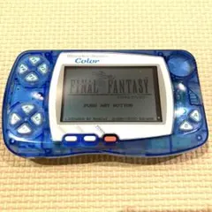 やや美品　WonderSwan Color ワンダースワンカラー　クリアブルー