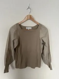 ロペピクニック ニットプルオーバー トップス 長袖