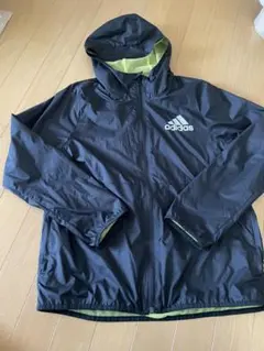adidas ウィンドブレーカー ブラック×イエロー160のサムネイル