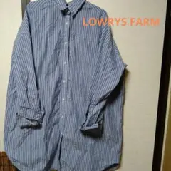 LOWRYS FARM　ローリーズファーム　シャツワンピース　サイズL