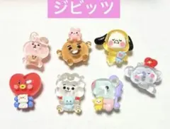 ジビッツ クロックスチャーム シューズアクセサリー bt21 クリアタイプのサムネイル