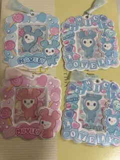 TWICE LOVELYSのカードホルダー、ナブリーとモブリーの4種セット