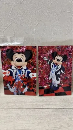 イマジニング　ミッキーマウス ポストカード 2枚セット