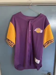 WDS NBA ロサンゼルス・レイカーズ メッシュ ロングスリーブシャツ