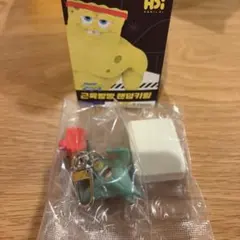 スポンジボブ マッスル フィギュア キーホルダー プランクトンのサムネイル