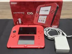 닌텐도 2DS 본체 레드 (박스 및 카세트 포함)