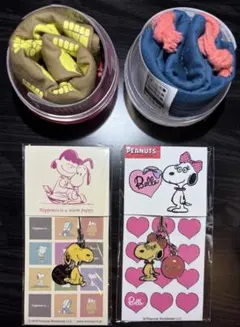 [生誕60周年記念コラボ]スヌーピー &ベル 兄妹ペアストラップ 非売品 さらにのサムネイル