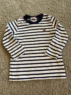 miki HOUSE ボーダー長袖Tシャツ 80サイズ　ミキハウス　ロンT