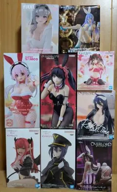 美少女フィギュア まとめ売り ９体